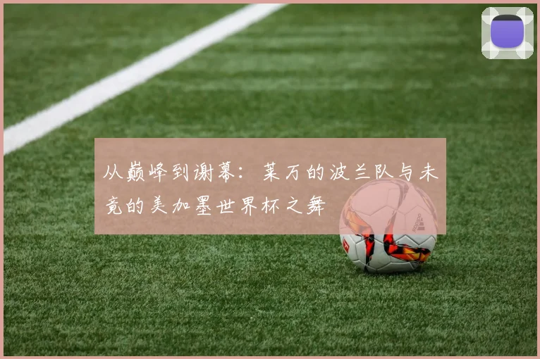 从巅峰到谢幕：莱万的波兰队与未竟的美加墨世界杯之舞